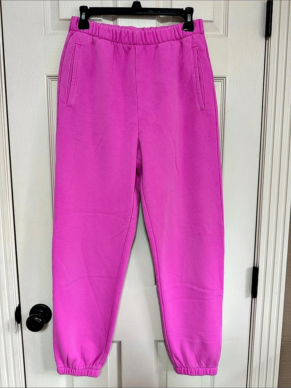 Gap High Rise VintageSoft Relaxed Joggers Pink Small